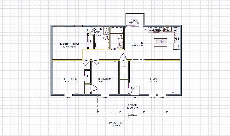 Floor Plan without Furniture