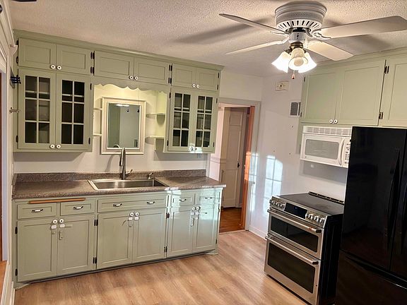 New induction style stove and extra deep sink