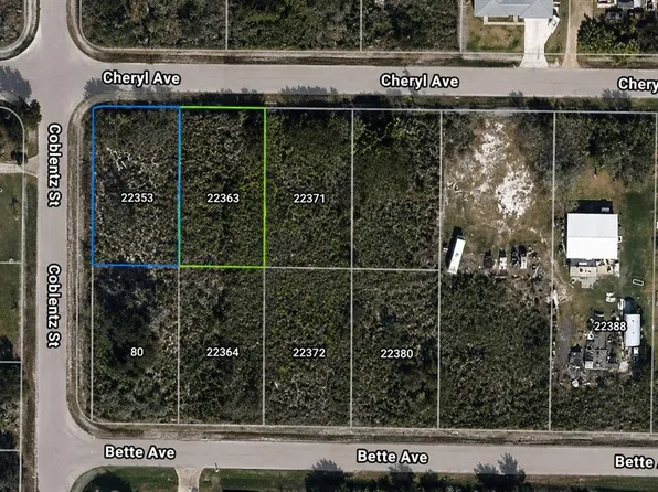 22353 CHERYL AVENUE LOT 11, PORT CHARLOTTE, FL 33954
