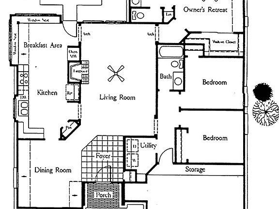 The Alden floorplan. The plan should be flipped for this property.