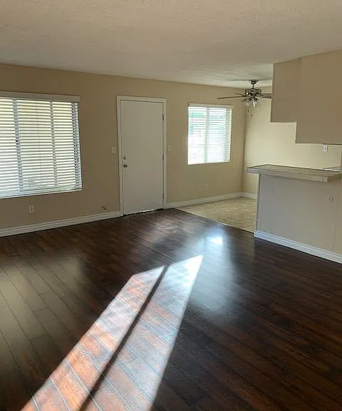living room and dinette
