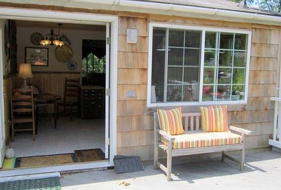 French Doors to Kitchen
