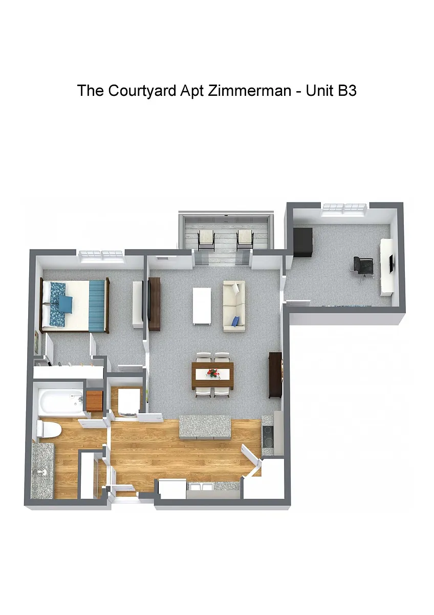 Floor plan B-3