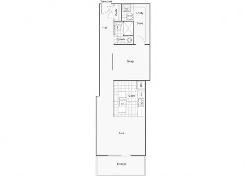 Floor plan Beckham