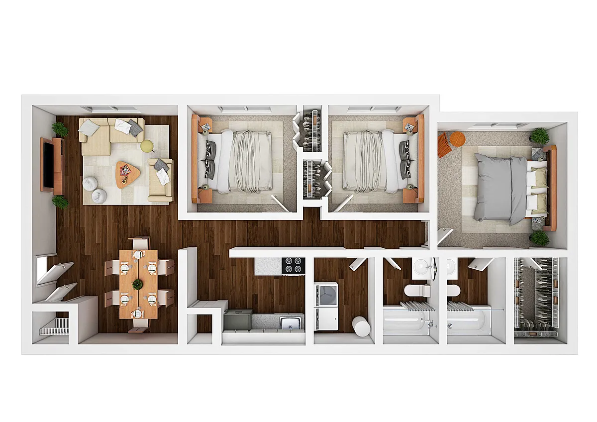 Floor plan C1