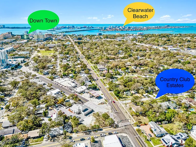 Mins from downtown and Clearwater Beach

(Community and surrounding area)