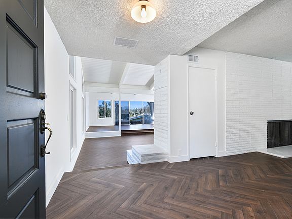 Welcome! At the front door.