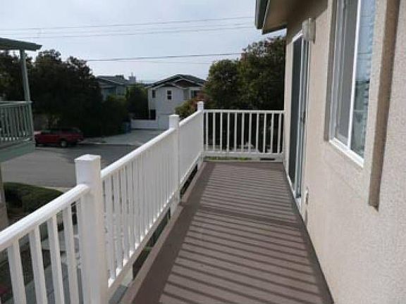 Deck off dining area