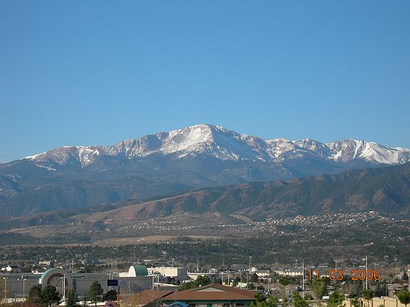 Awesome views of Pikes Peak