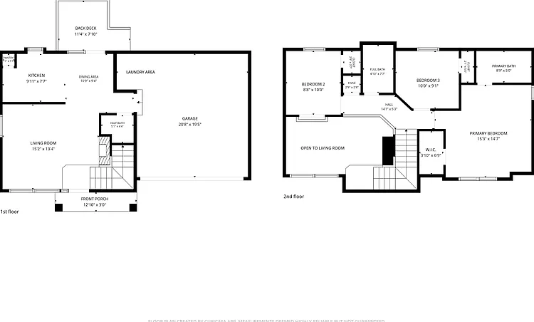 3 bed, 2.5 bath, 1196 sqft, $1,750 — Photo 2