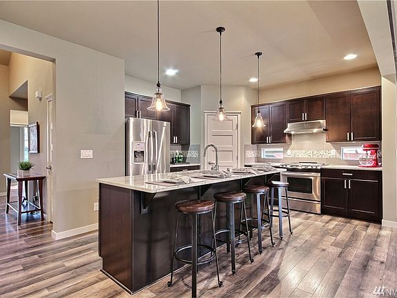 Expansive island is great for entertaining
