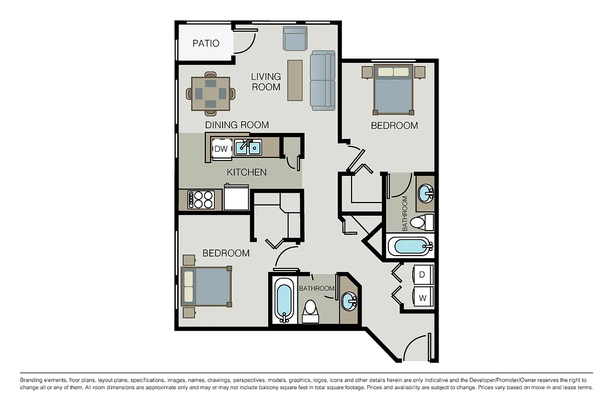 Floor plan Plan 2C