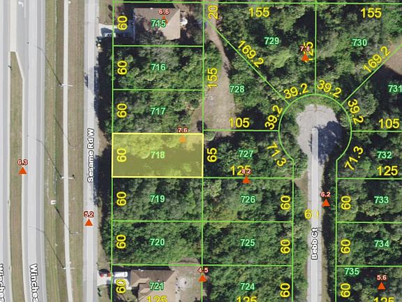 Good spot elevations.