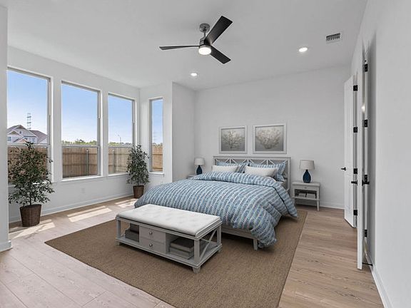 Private owner s suite in the Boling floorplan with spacious layout and relaxing retreat feel.
