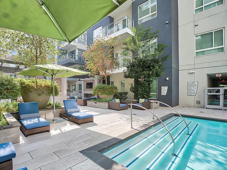 Spend a relaxing lounging by the pool