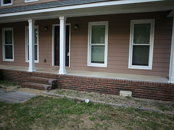 Large Concrete Porch