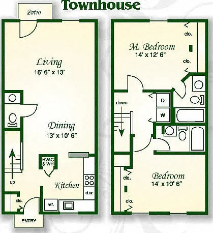 Crabtree Crossing Apartments and Townhomes — Photo 11