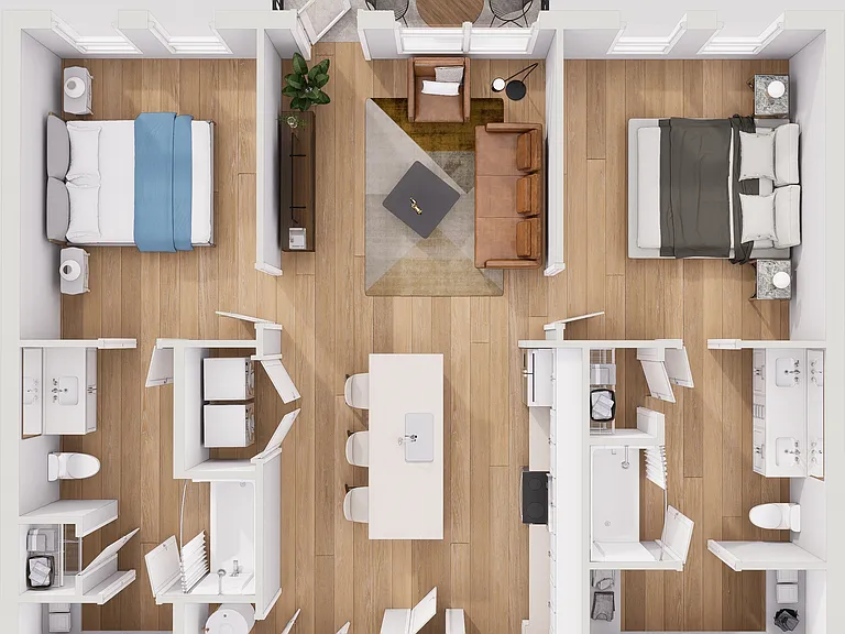 Two Bed Two Bath Two Bed Two Bath