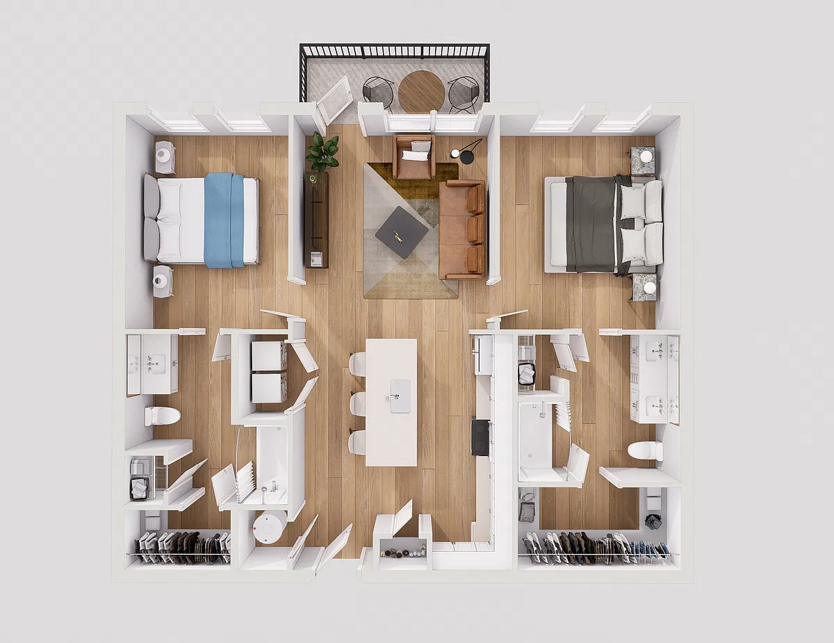 Floor plan B2