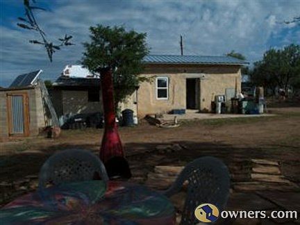 East view from garden patio