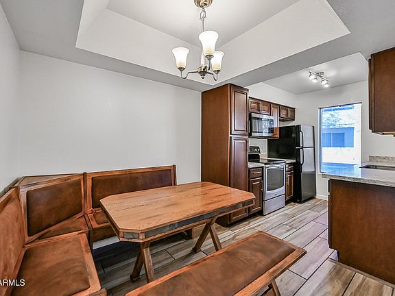 Dining area by the kitchen