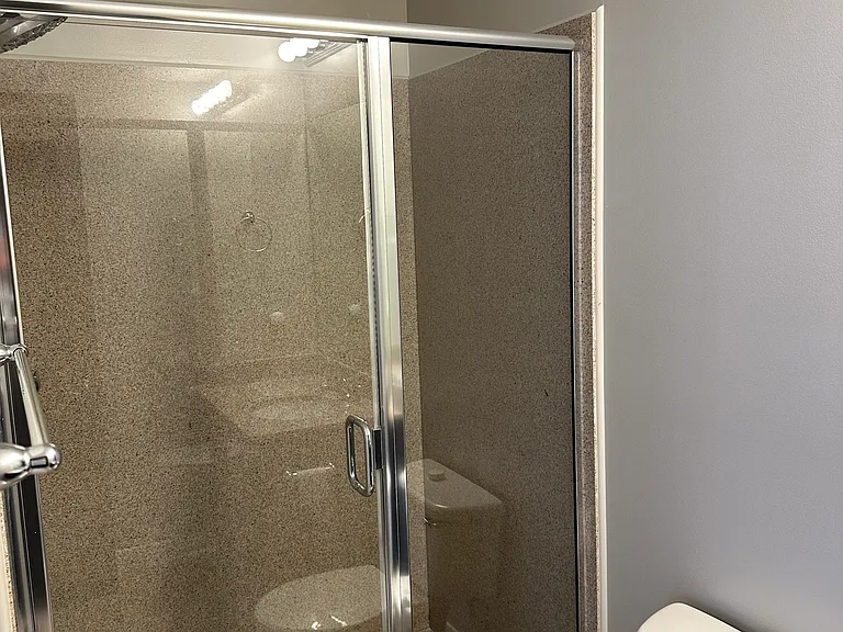 Guest Bathroom with shower.
