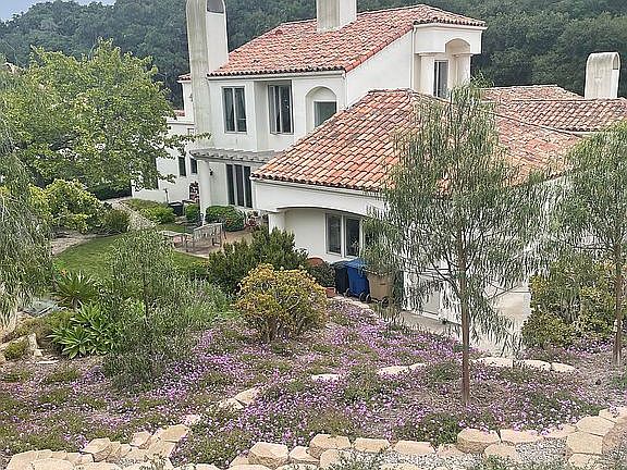 Landscaped Side Yard