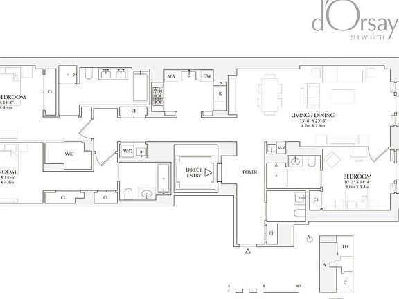 2nd image of 211 W 14th St #2A