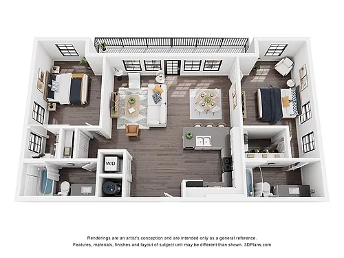 Floor plan B7