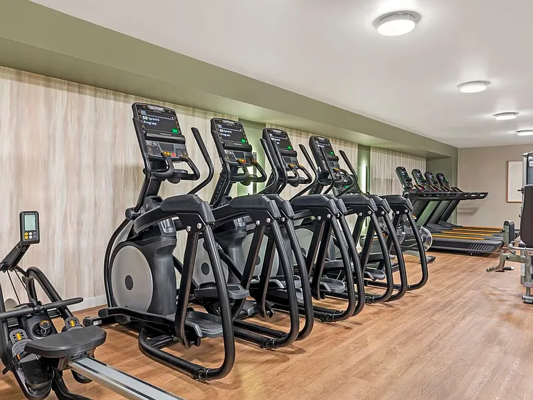 Fitness center with cardio equipment