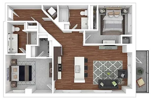 Floor plan Pepin