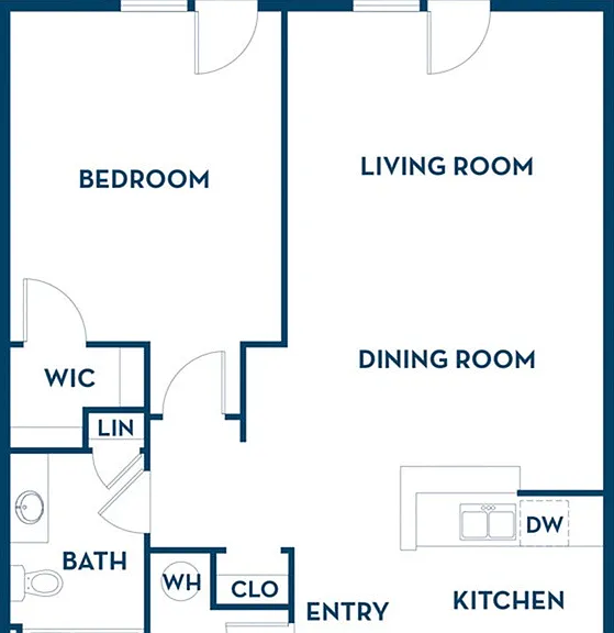 1 Bedroom | 1 Bath | 722 SF 1 Bedroom | 1 Bath | 722 SF