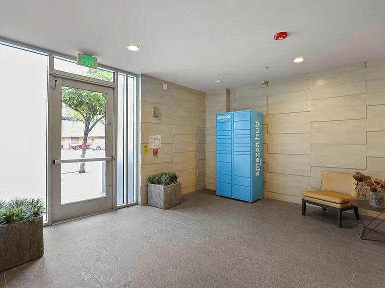 Lobby with Amazon Locker