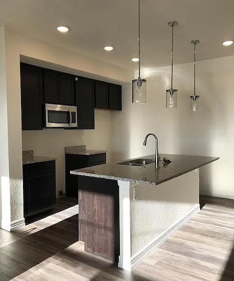 Before appliances were installed