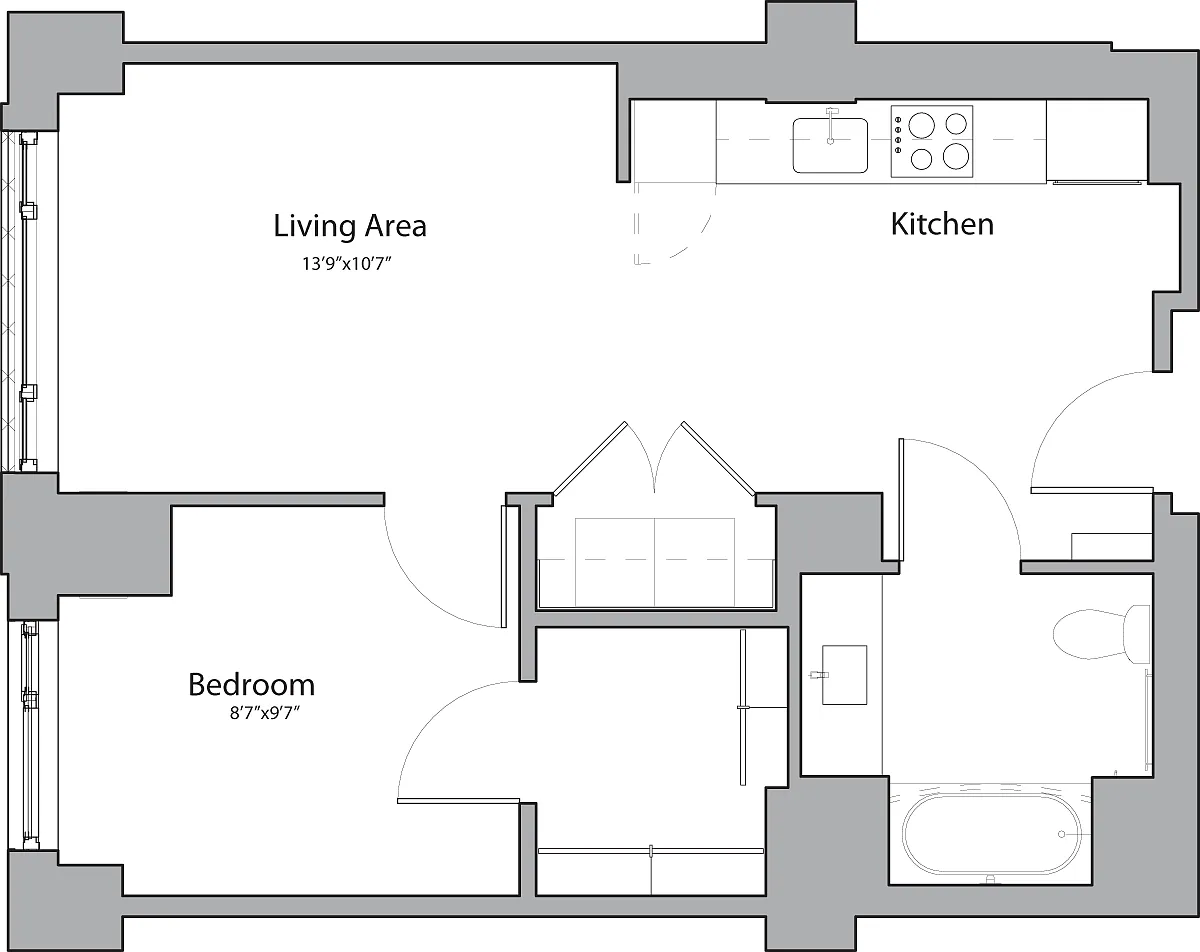 Floor plan I - Group 2A