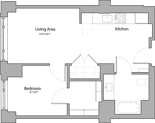 Floor plan I - Group 2A