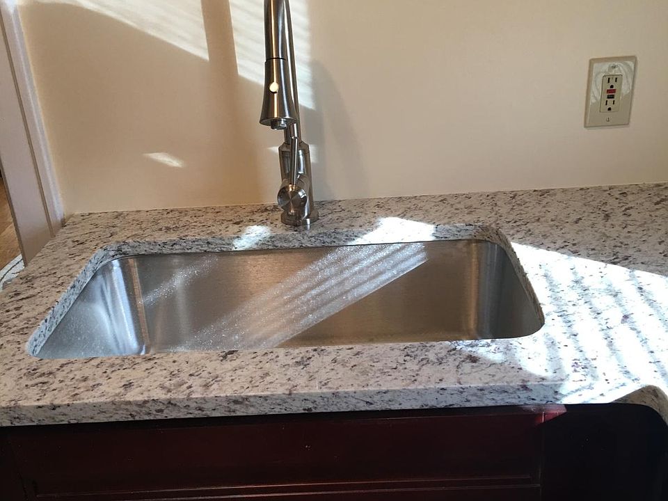 New granite in kitchen