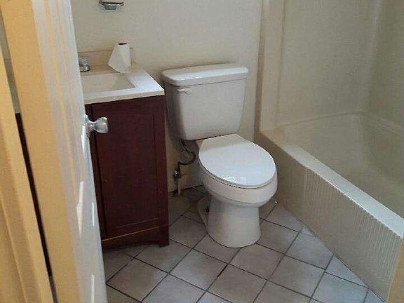 Recently renovated bathroom
