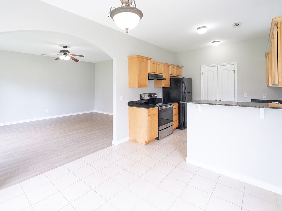 Kitchen, Dining, and Living Room