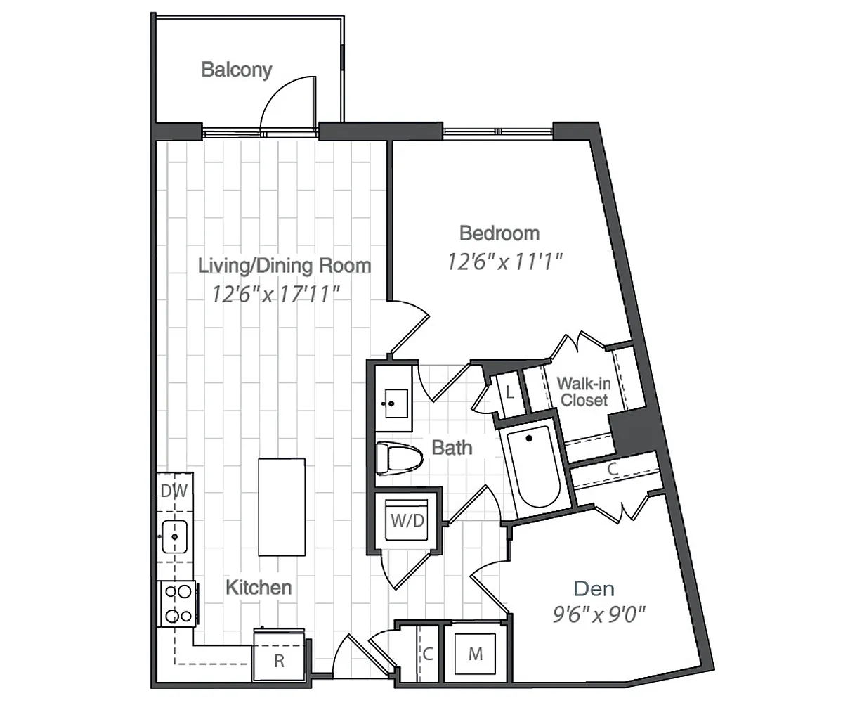 Floor plan A14D-816