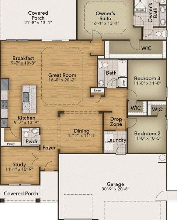 2nd image of 847 Big Cedar Dr.
