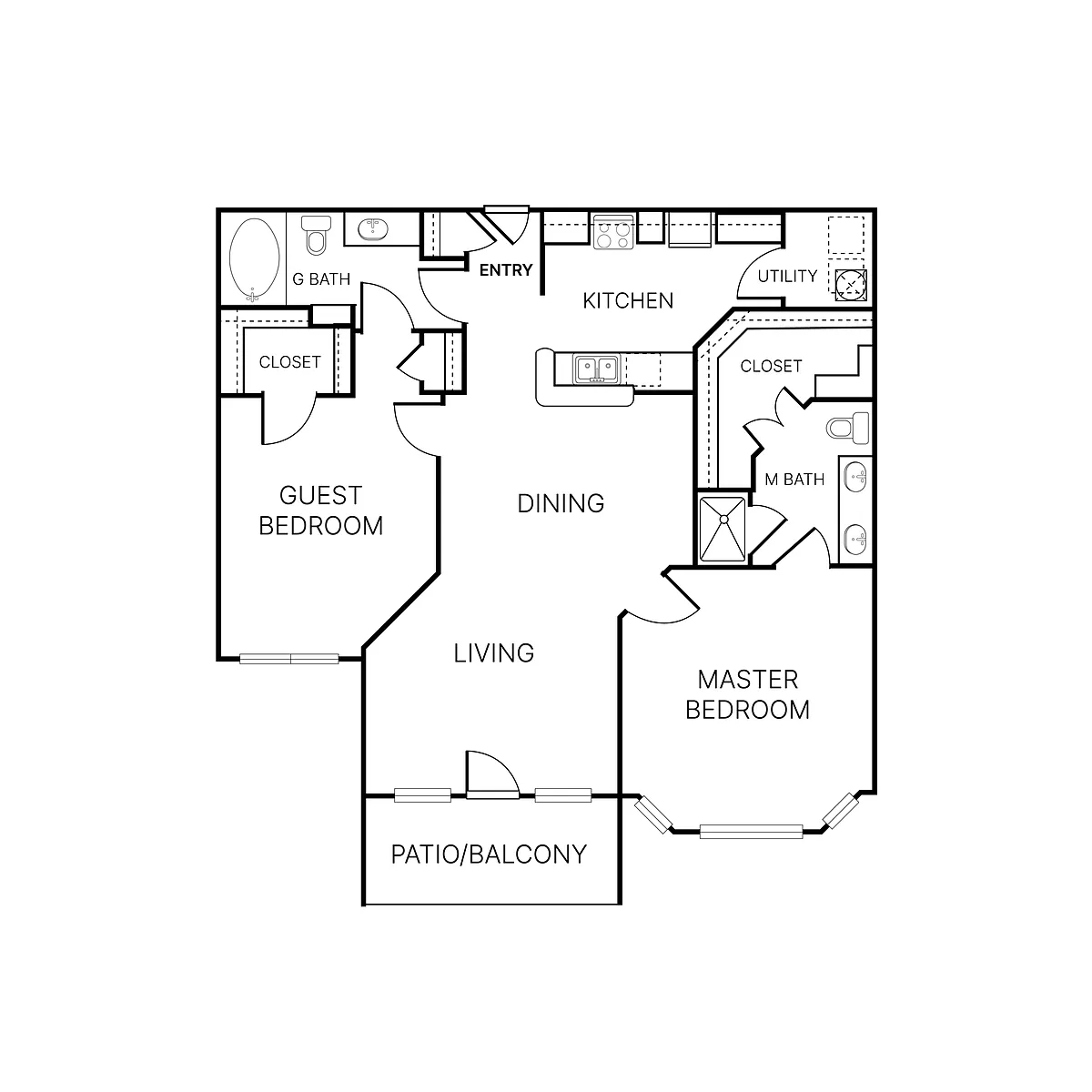 Floor plan B2
