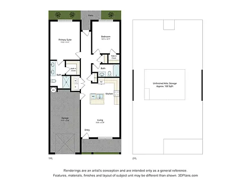Floor plan Caraway