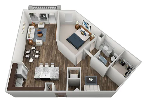 Floor plan A4 (Cypress)