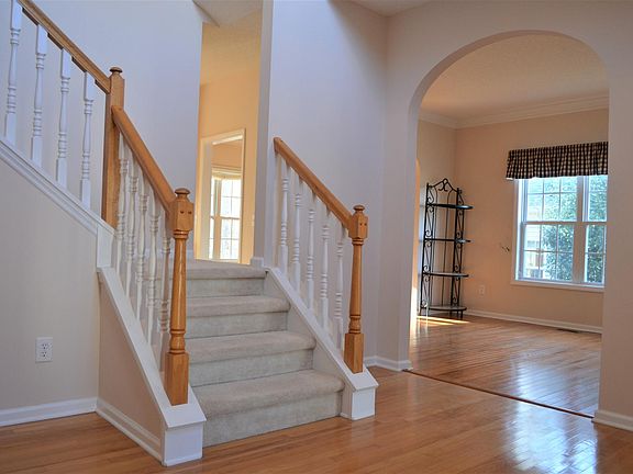 Foyer and living room