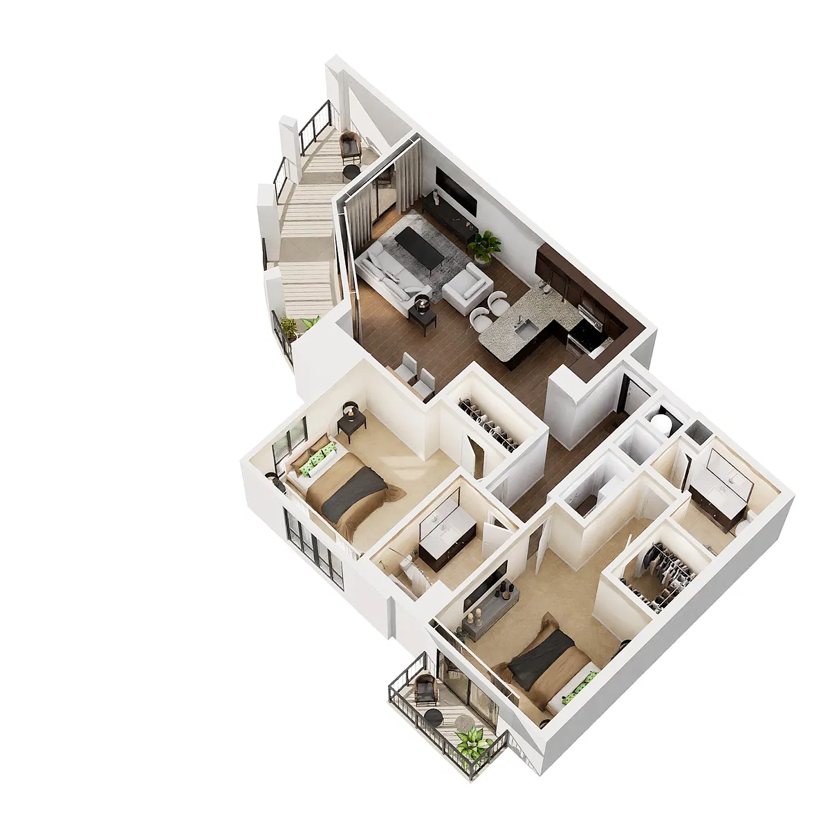 Floor plan B4
