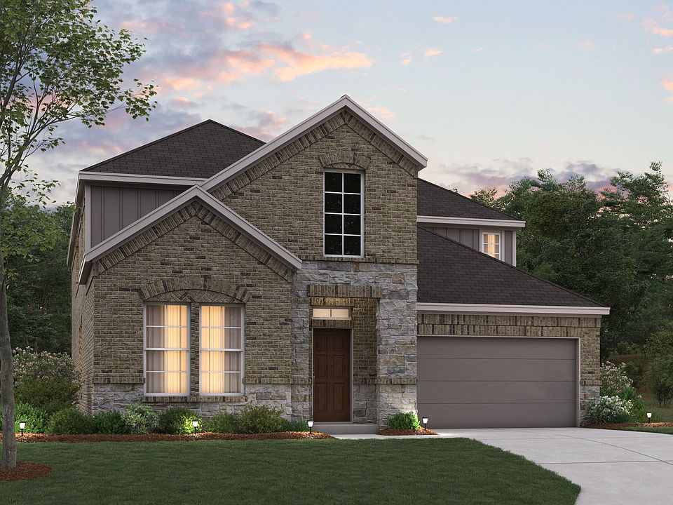 Presidio Elevation A - Optional Stone