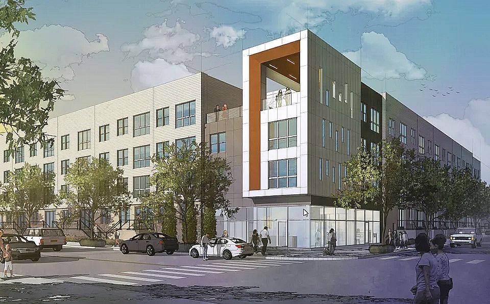 central exterior rendering