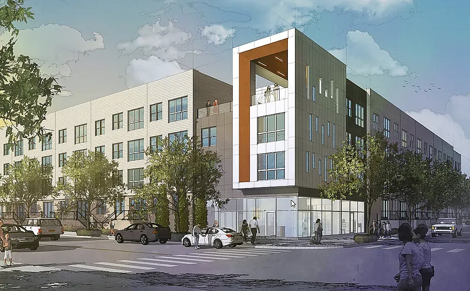 central exterior rendering