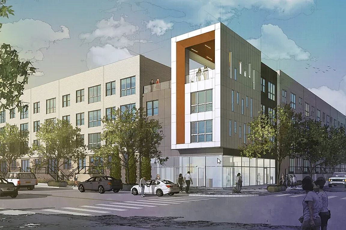 central exterior rendering